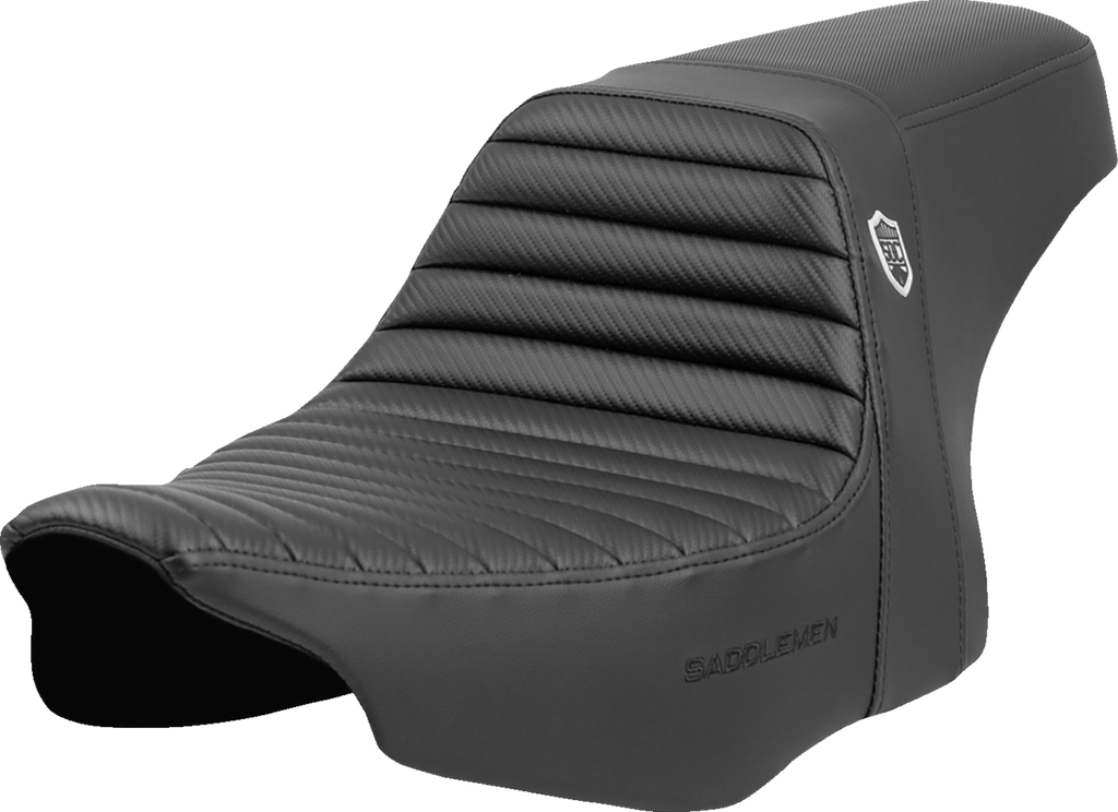Saddlemmen Pro Series SDC Performance Seat for FLH/FLT '23-'24 - Tuck-n-Roll Design with GelCore Technology