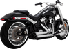 Vance & Hines Shortshots Staggered Exhaust System - Chrome (Part No. 17335-22)