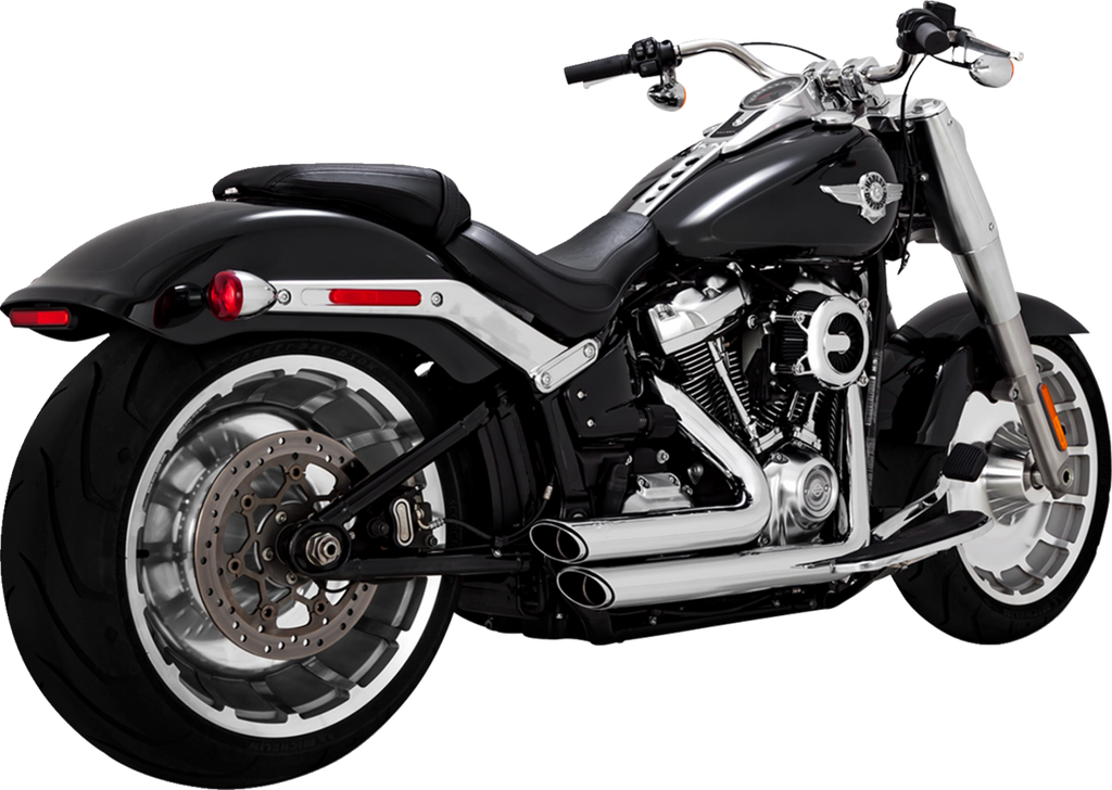 Vance & Hines Shortshots Staggered Exhaust System - Chrome (Part No. 17335-22)