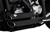 VANCE & HINES Shortshots Staggered Exhaust System - Black 47335-22