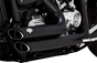 VANCE & HINES Shortshots Staggered Exhaust System - Black 47335-22