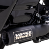 VANCE & HINES 2-into-1 High Output Exhaust System - Black - Touring 47321-22