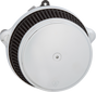 ARLEN NESS Big Sucker Stage 1 Air Cleaner Kit with Cover - Smooth - Chrome 600-302