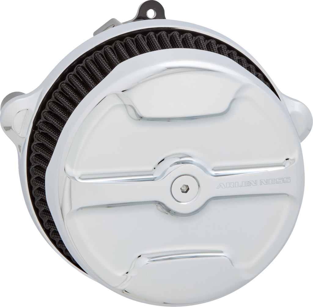 ARLEN NESS Big Sucker Stage 1 Air Cleaner Kit with Cover - FTR 10 - Chrome 600-308