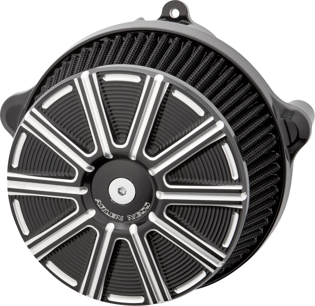 ARLEN NESS Big Sucker Stage 1 Air Cleaner Kit with Cover - FTR 10 - Black 600-307