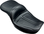 LE PERA Maverick Seat without Backrest for FLH/FLT 2023-2025 – Black Stitched, Part LV-957
