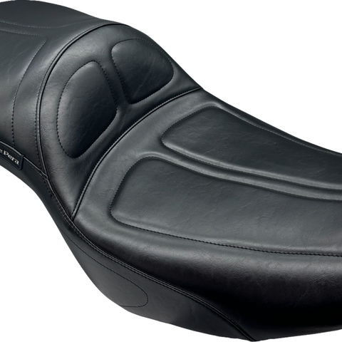 LE PERA Maverick Daddy Long Legs Seat LV-957DL for FLH/FLT 2023-2025 – Black, Without Backrest