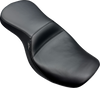 LE PERA Outcast Seat LV-997 for FLH/FLT 2023-2025 – Smooth One-Piece Foam Foundation with Black Vinyl Cover