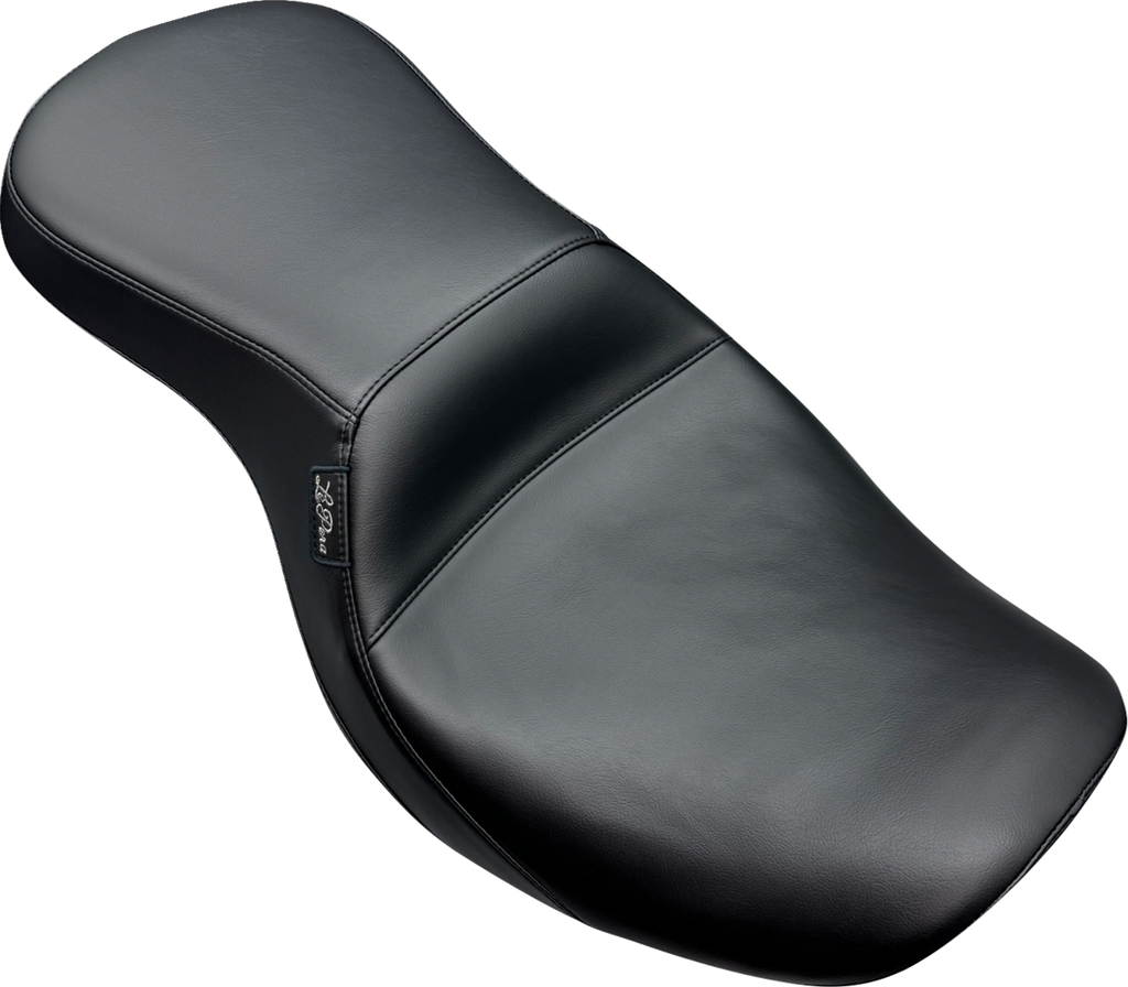 LE PERA Outcast Seat LV-997 for FLH/FLT 2023-2025 – Smooth One-Piece Foam Foundation with Black Vinyl Cover