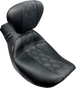 LE PERA Outcast Seat with Backrest for FLH/FLT 2023-2025 – Model LV-987BRGT2