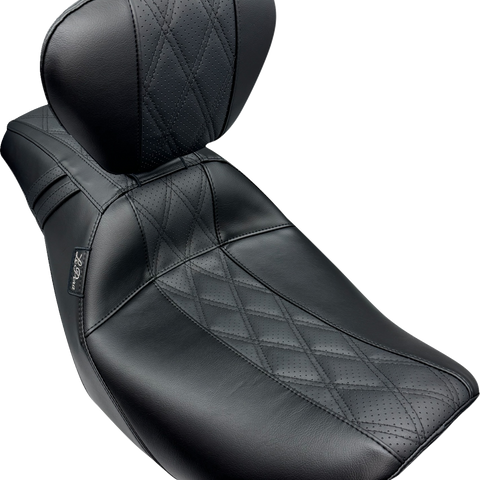 LE PERA Outcast Seat with Backrest for FLH/FLT 2023-2025 – Model LV-987BRGT2