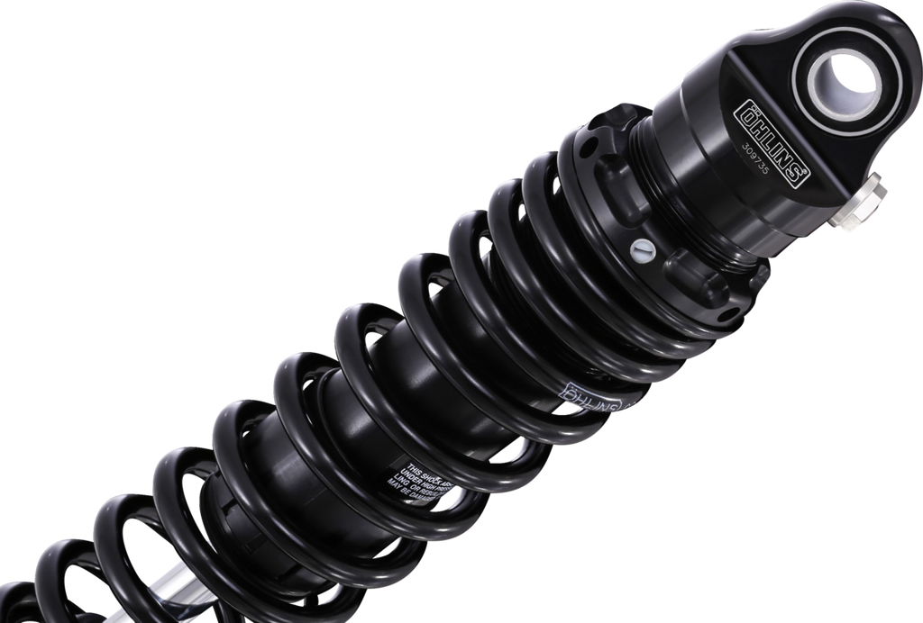 OHLINS Twin Shocks - 12" - Rebound Adjustable - STX36 Blackline (HD776S2) HD 776S2 - Team Dream Rides