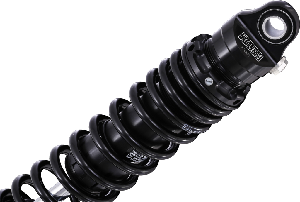 OHLINS Twin Shocks - 12" - Rebound Adjustable - STX36 Blackline (HD776) HD 776 - Team Dream Rides