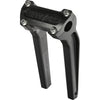 THRASHIN SUPPLY CO. Handlebar Risers - Pull Back - 9-1/2" - Black TSC-9525-1