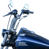 THRASHIN SUPPLY CO. 9-1/2 Inch Chrome Handlebar Risers (TSC-9525-3)