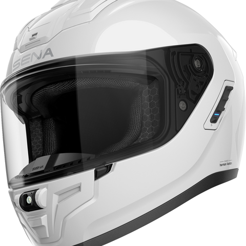 SENA Phantom Helmet - Gloss White - Medium PHANTOM-GW00M3