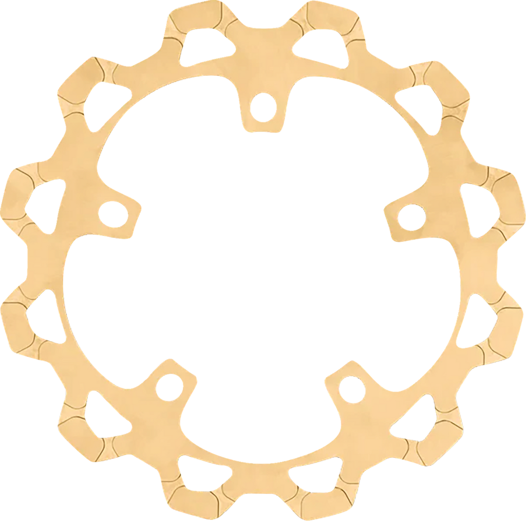 Lyndall Racing Brakes LLC 6-632 Front 320mm Gold Slotted Brake Rotor