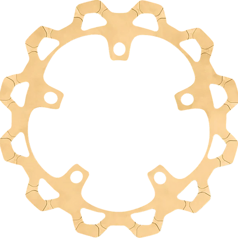 Lyndall Racing Brakes LLC 6-632 Front 320mm Gold Slotted Brake Rotor