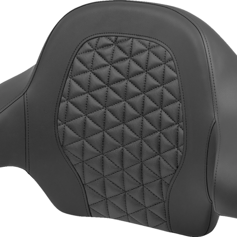 SADDLEMEN Tour-Pak? Backrest Pad - Tri-Gripper - FLH/FLT '14-'24 814-07-15600