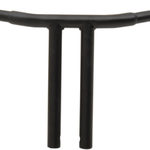 Drag Specialties 1-1/2-Inch Big Buffalo Chopper Handlebars, 14-Inch Rise, Flat Black, 0601-4323