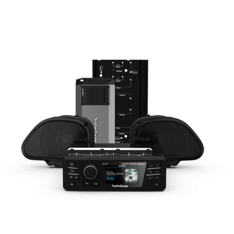 Rockford Fosgate 1998-2013 Harley Davidson Road Glide PMX Stage 2 Audio Kit - Team Dream Rides