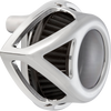 ARLEN NESS Clear Tear Air Cleaner Kit - Chrome 600-243