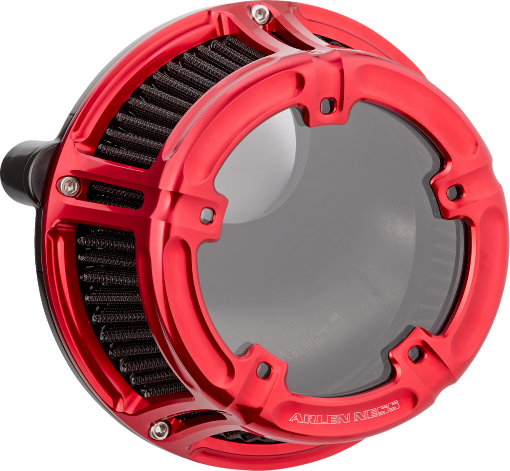 ARLEN NESS Method™ Clear Series Air Cleaner - Red (Part #600-241)