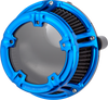Arlen Ness Method™ Clear Series Air Cleaner – Blue, Part 600-239