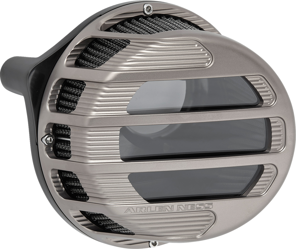 ARLEN NESS Sidekick Air Cleaner Kit - Titanium 600-249 for Enhanced Motorcycle Performance