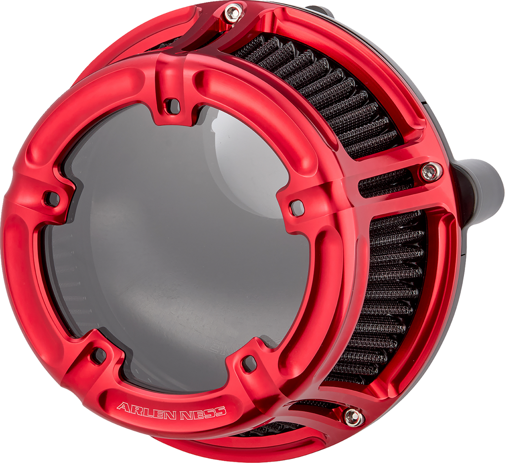 ARLEN NESS Method™ Clear Series Air Cleaner - Red (Part #600-241)