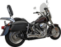 Bassani Xhaust 1S6C Ripper 2-into-1 Exhaust System for Twin Cam Softails, Chrome