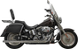 Bassani Xhaust 1S98P 2-Into-2 True Dual Drag Pipe Exhaust System for Harley Twin Cam and Softail - Chrome Finish