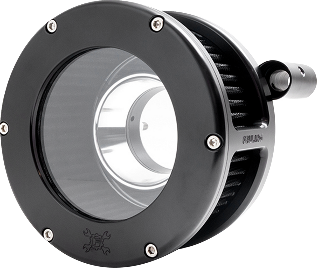 FEULING PARTS BA Air Cleaner Kit - Black/Clear with Black Filter for '08-'16 Touring TBW (Part #5554)