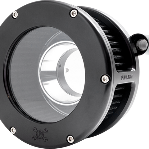 FEULING PARTS BA Air Cleaner Kit - Black/Clear with Black Filter for '08-'16 Touring TBW (Part #5554)