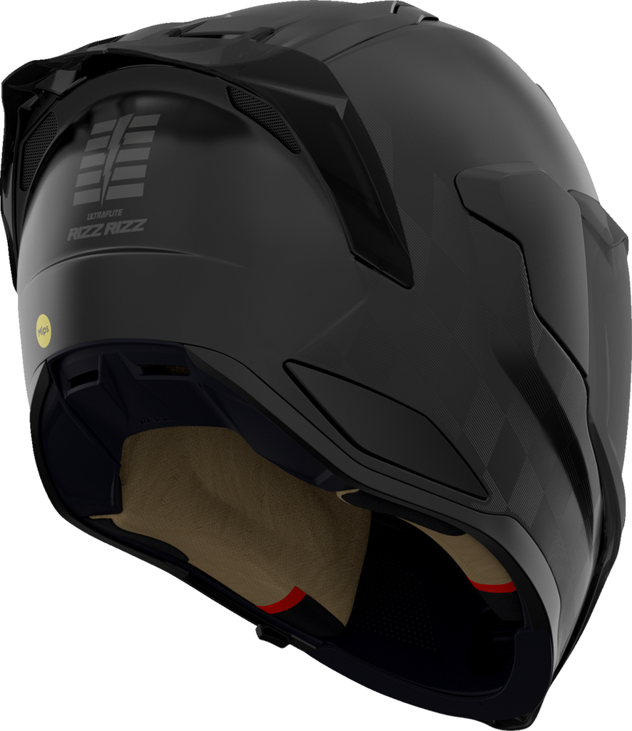 ICON Ultraflite Helmet Rizz Rizz MIPS® Black Medium 0101-17933