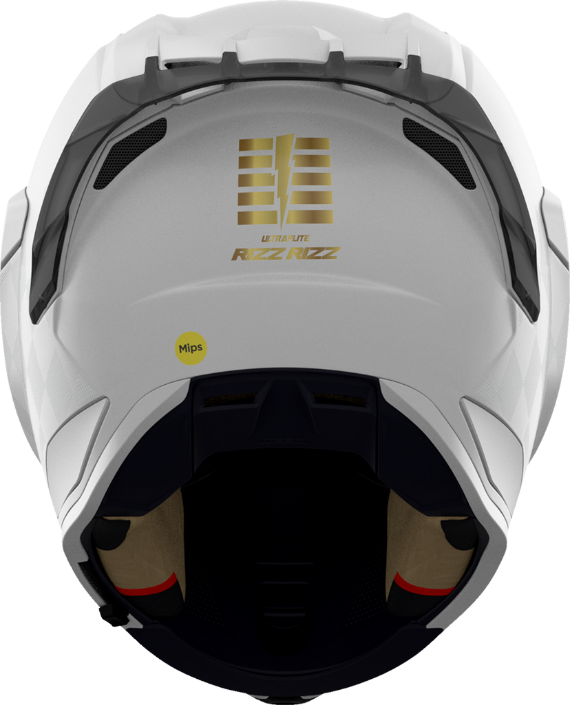 ICON Ultraflite Helmet - Rizz Rizz MIPS® - White - 3XL (Part #0101-17945)