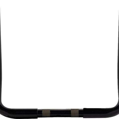 LA CHOPPERS Pre-Wired Twin Peaks Handlebar - 1-1/4 inch x 14 inches - Black LA-7367-14BW