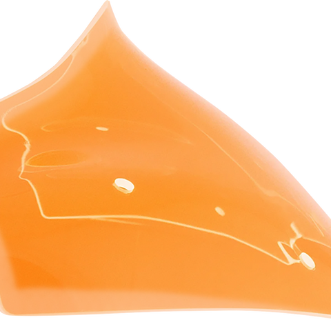 Klock Werks Ice Flare Windshield, Orange Ice, for 2023–2026 Harley-Davidson FLTRX/FLTRT | KWW-01-0751