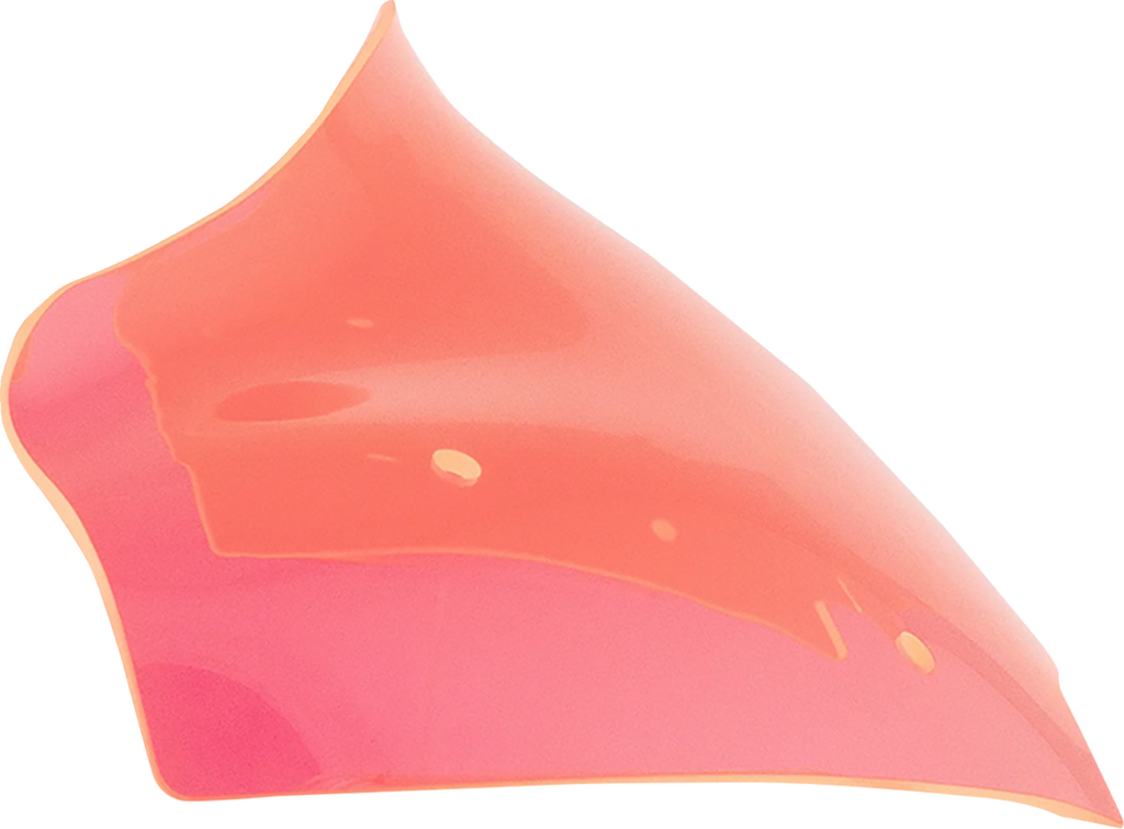 Klock Werks Ice Flare Windshield, 10-Inch Pink Ice for 2023–2026 Harley-Davidson FLTRX and FLTRT, KWW-01-0750