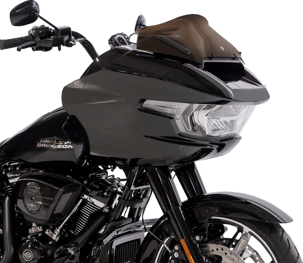 Klock Werks Kolor Flare Bronze Windshield for 2023-2026 Harley-Davidson FLTRX and FLTRT, Part KWW-01-0761