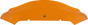 Klock Werks Orange Kolor Flare Windshield for 2023-2026 Harley-Davidson FLTRX/FLTRT, KWW-01-0756