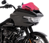 Klock Werks Ice Flare Windshield, 10-Inch Pink Ice for 2023–2026 Harley-Davidson FLTRX and FLTRT, KWW-01-0750