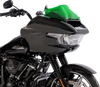 KLOCK WERKS Kolor Flare Green Windshield for 2023–2026 Harley-Davidson FLTRX and FLTRT, Part KWW-01-0758
