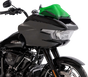 KLOCK WERKS Kolor Flare Green Windshield for 2023–2026 Harley-Davidson FLTRX and FLTRT, Part KWW-01-0758