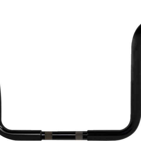LA CHOPPERS Pre-Wired Ape Handlebar - 1-1/4 inch x 12 inches - Black LA-7321-12BW