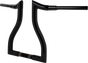 LA CHOPPERS Pre-Wired Hammerhead Handlebar - 14 Inch Black LA-7316-14BW