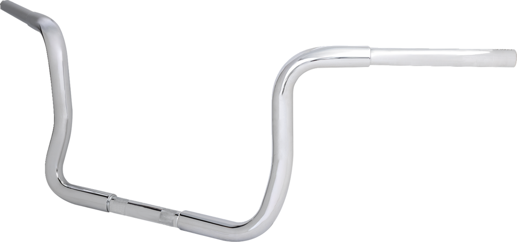 LA Choppers Pre-Wired Ape Handlebar 1-1/4 inch x 10 inch Chrome LA-7321-10W