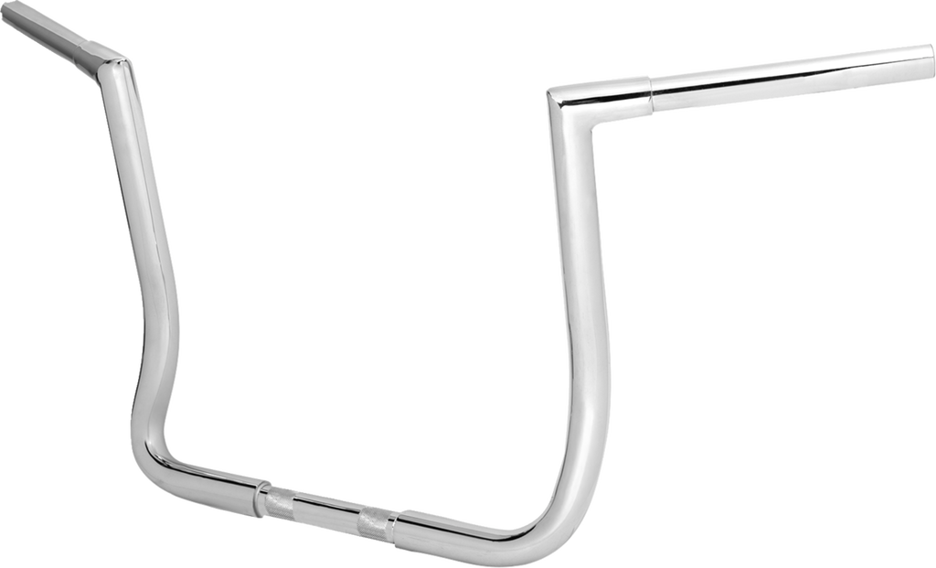 LA CHOPPERS Pre-Wired Twin Peaks Handlebar - 1-1/4 inch x 14 inches, Chrome LA-7361-14W