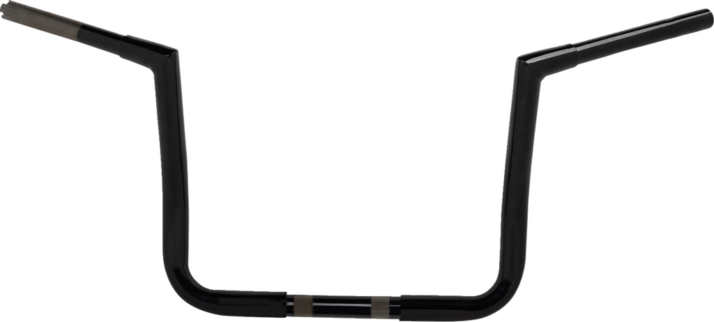 LA CHOPPERS Pre-Wired Twin Peaks Handlebar - 1-1/4 inch x 12 inches - Black LA-7361-12BW