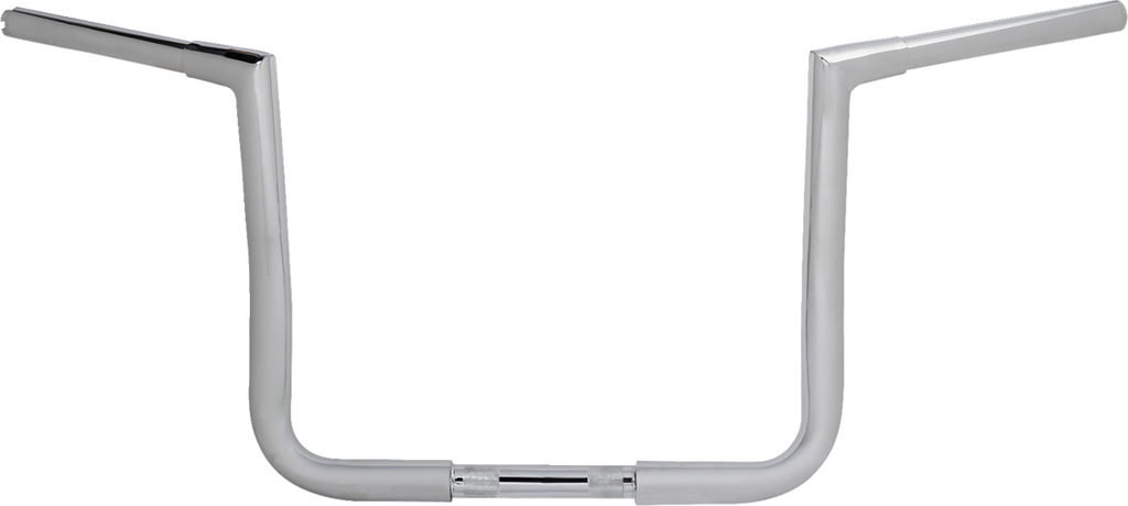 LA CHOPPERS Pre-Wired Twin Peaks Handlebar - 1-1/4 inch x 12 inches - Chrome LA-7361-12W